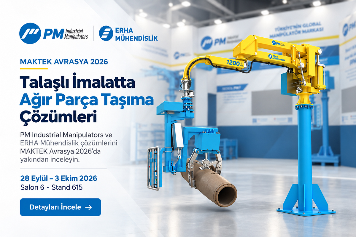 MAKTEK Avrasya 2026 Fuar Duyurusu | Ağır Parça Taşıma Çözümleri